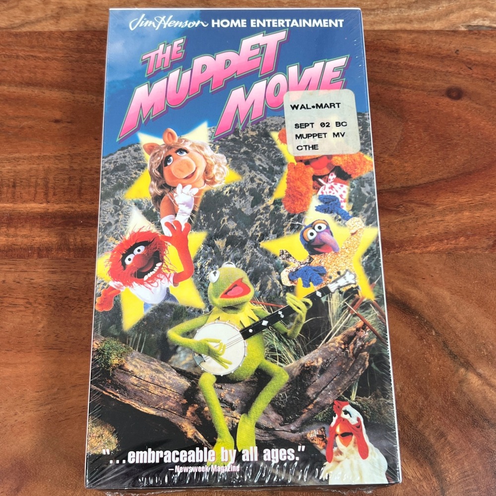 The Muppet Movie VHS 1999‎ Factory Sealed Jim Henson Columbia Tristar RARE